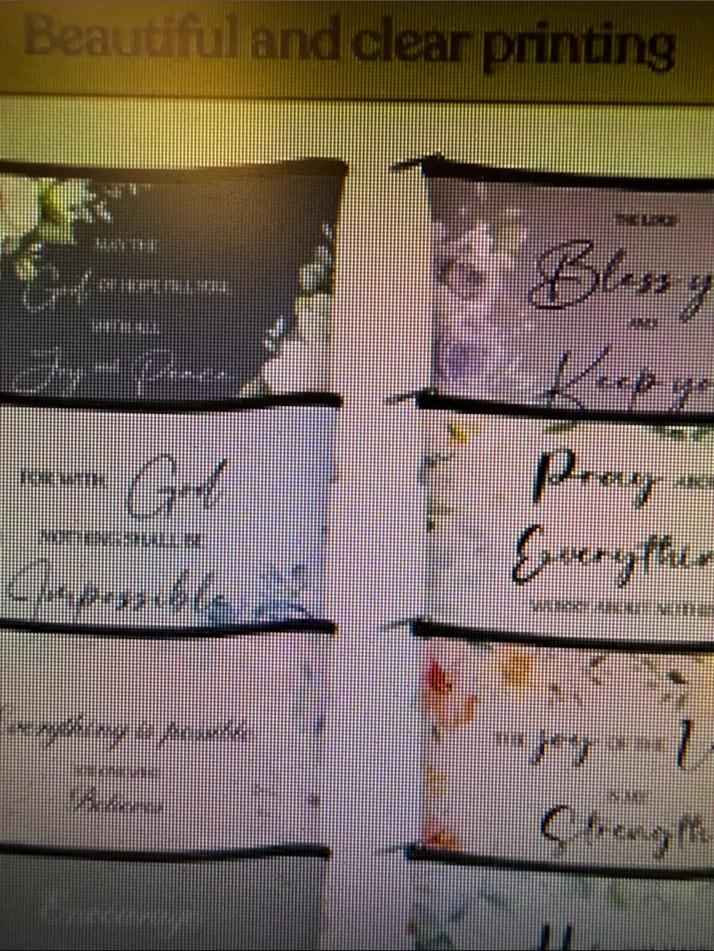 ❣️5/$25❣️2 Inspirational cosmetic bag - assorted collection. Random pull choices - Picture 5 of 7
